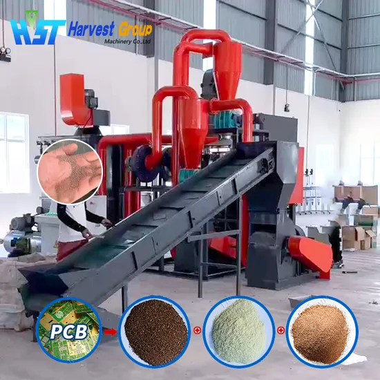 New Waste Circuit Board Recycling Production Line Electronic Waste Recycling Plant PCB Board Recycling Machine